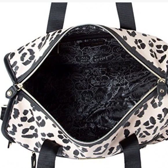 Betsey Johnson Cheetah Overnight Bag - Picture 3 of 8